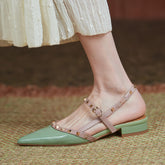 Charlotte Rivet Slingback Flats NEW GEW